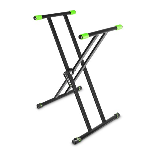 Gravity GKSX2 - Keyboard Stand X-Form, Double, Black