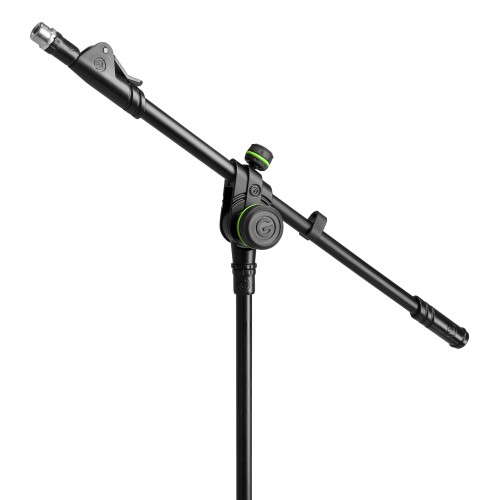 Gravity MS 4322 B Microphone Stand with Folding Tripod Base and 2-Point Adjustment Telescoping Boom