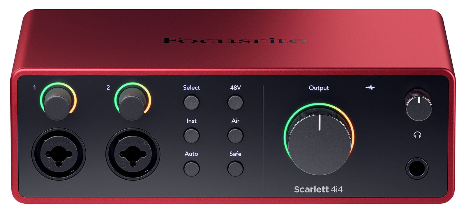 Focusrite Scarlett 4i4 4th Gen Studio Recording USB Audio Interface