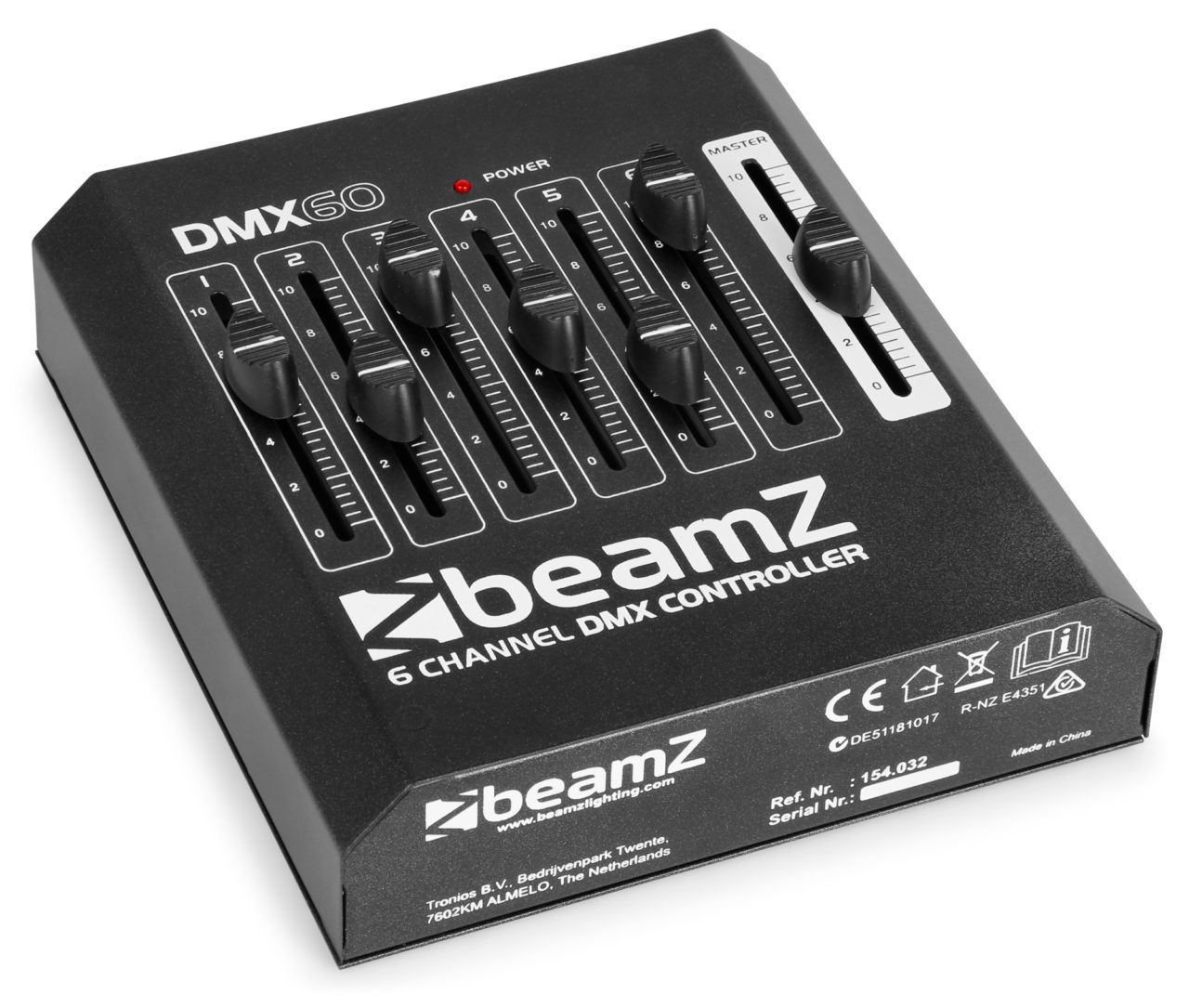 DMX60 CONTROLLER 6-CHANNEL beamZ
